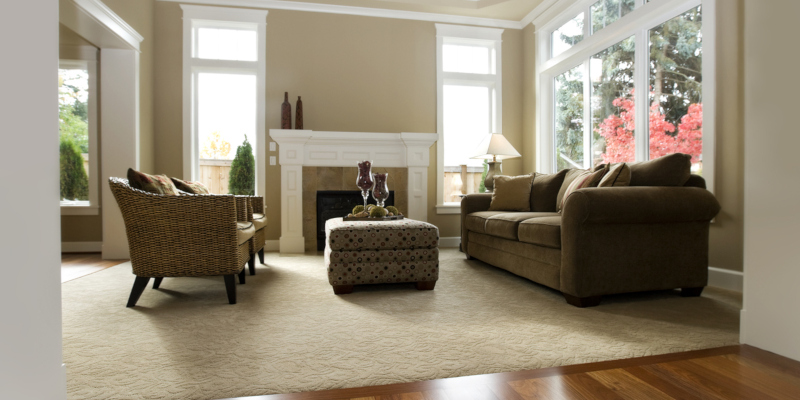 process of buying carpet to install in your new home 