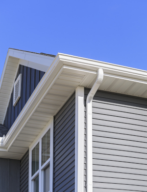 your gutters & siding serve one of the same purposes as your roof